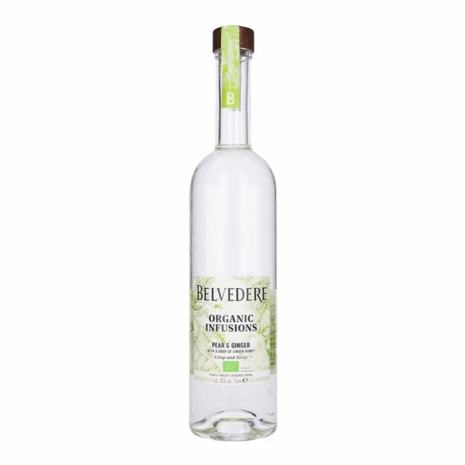Belvedere Organic Infusions Pear And Ginger Vodka - Litre