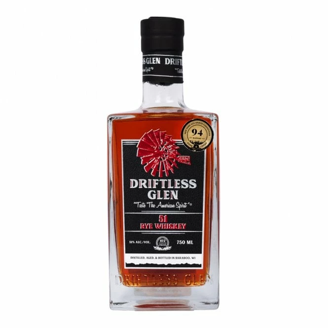 Driftless Glen 51 Rye Whiskey