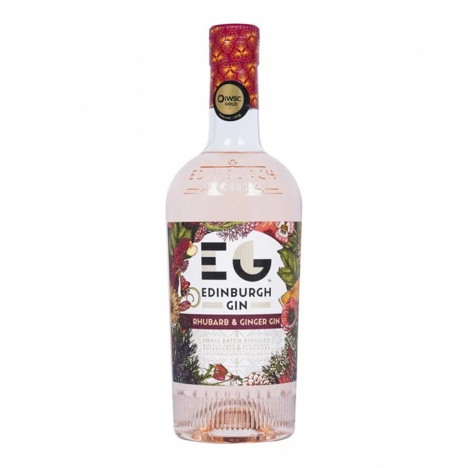 Edinburgh Gin Rhubarb & Ginger Gin - Full Strength