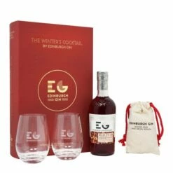 Edinburgh Mulled Gin Liqueur - 2 Glass Gift Pack