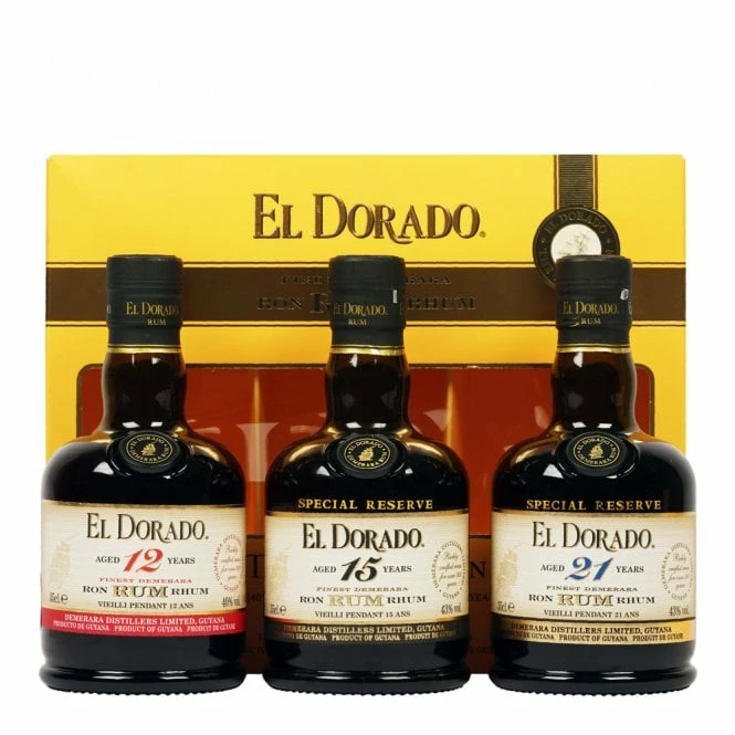 El Dorado Rum - 3x35cl Gift Pack