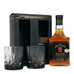 Jim Beam Black Label - 2 Glass Gift Pack
