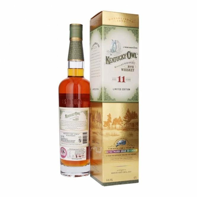 Kentucky Owl 11 Year Old - Bayou Mardi Gras XO Rye - Image 2