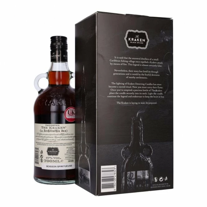 Kraken Black Spiced Rum - Deterring Candle Gift Pack - Image 2