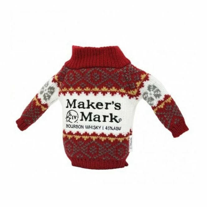 Maker's Mark Bourbon Whisky - Adult Knitted Jumper Gift Pack - Image 2