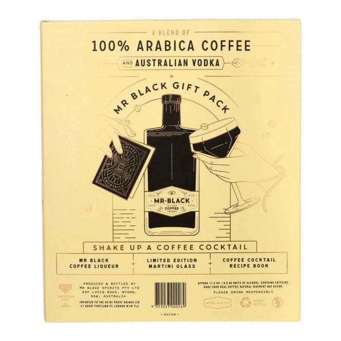 Mr Black Cold Brew Coffee Liqueur - Espresso Martini Gift Pack - Image 2