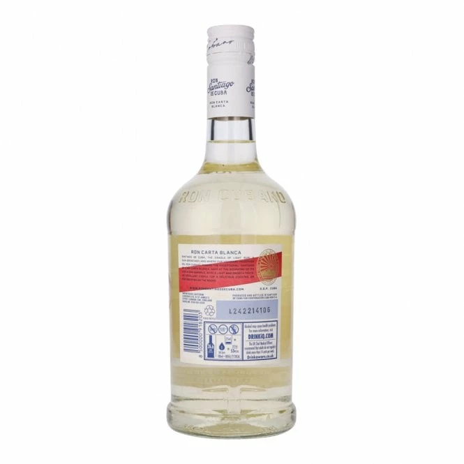 Ron Santiago De Cuba Carta Blanca Rum - Image 2
