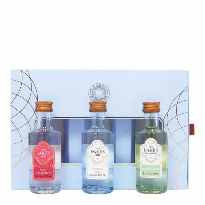 The Lakes Gin Collection - 3x5cl Gift Pack