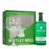 Whitley Neill Aloe & Cucumber Gin - Glass Gift Pack