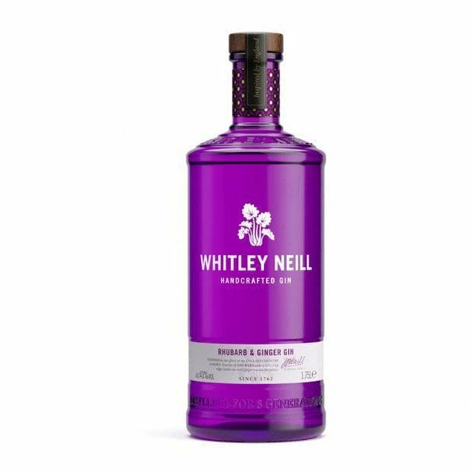 Whitley Neill Rhubarb & Ginger Gin - 1.75 Litre Magnum