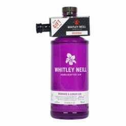 Whitley Neill Rhubarb & Ginger Gin + Original Gin 5cl Miniature